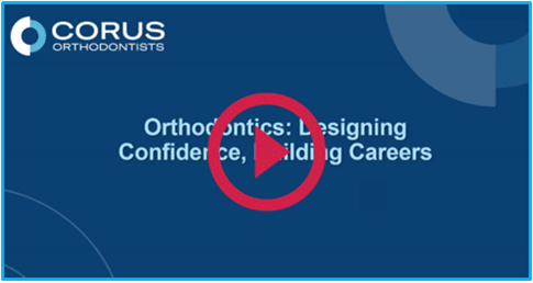 Image of recorded webinar, "Orthodontics: Designing Confidence, Building Careers